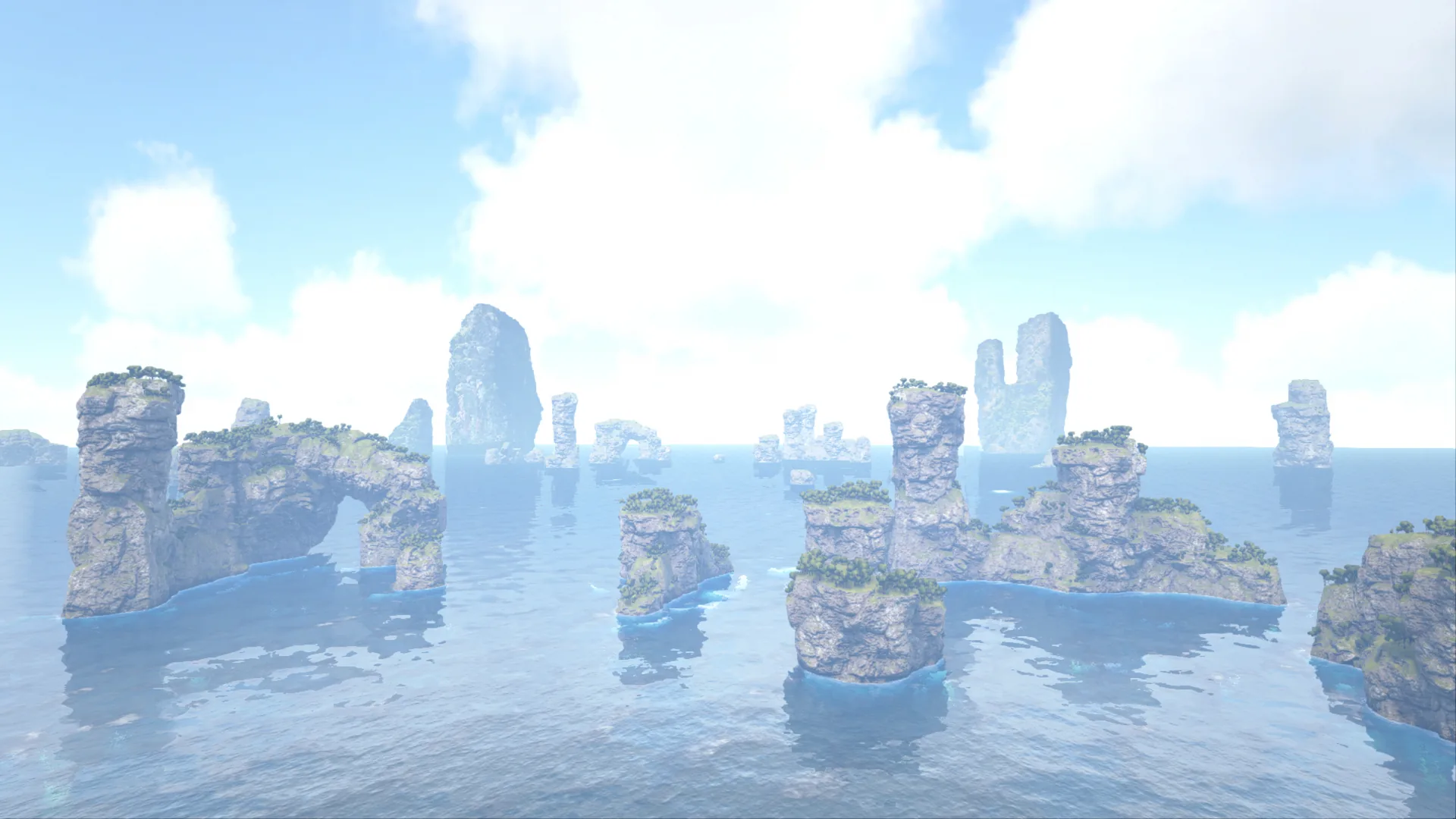 Biome Océan de Genesis Part 1, image issue d'ARK Wiki