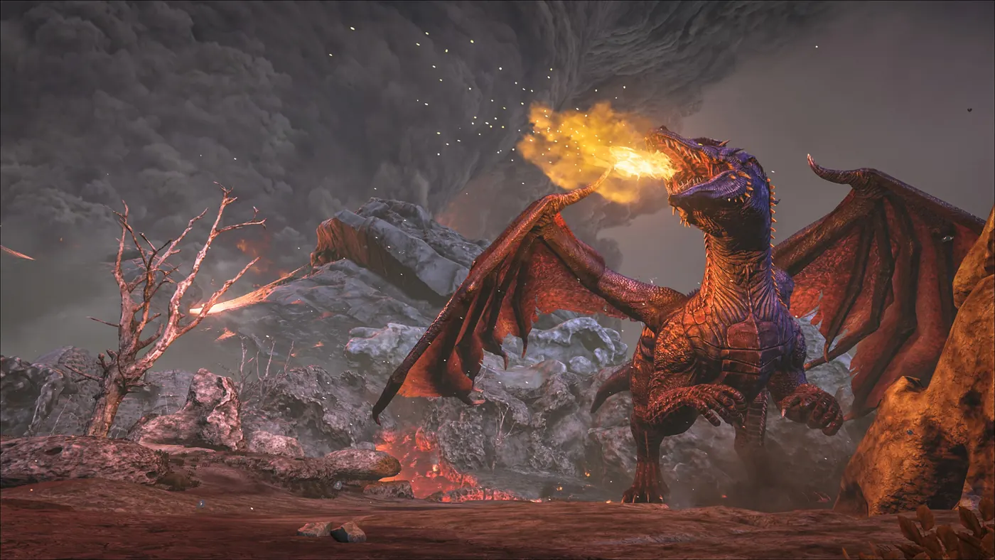 Arène du Dragon, image issue d'ARK Wiki