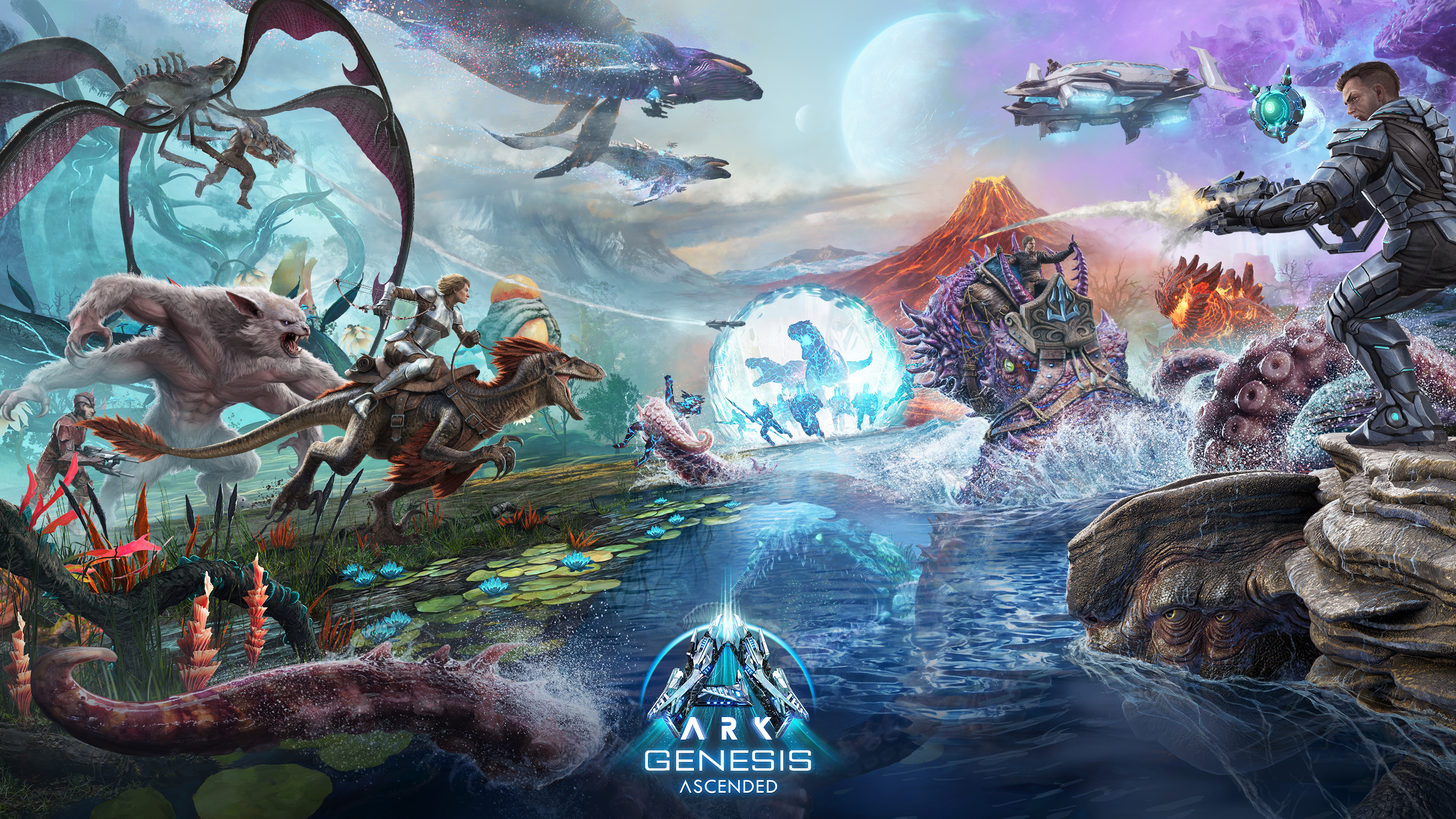 Bien démarrer sur Genesis Ascended Part 1 dans ARK: Survival Ascended