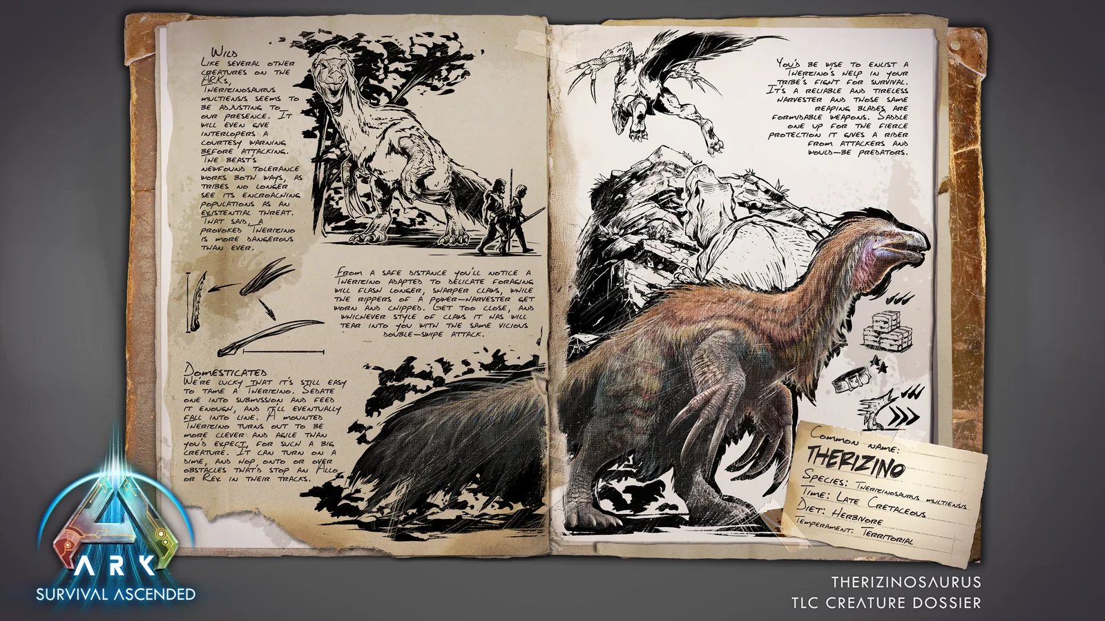 DINO DOSSIER FR : THERIZINOSAURUS