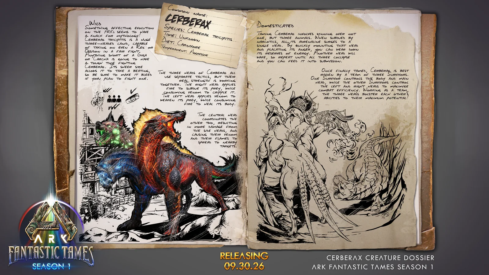 Dino Dossier FR : CERBERAX