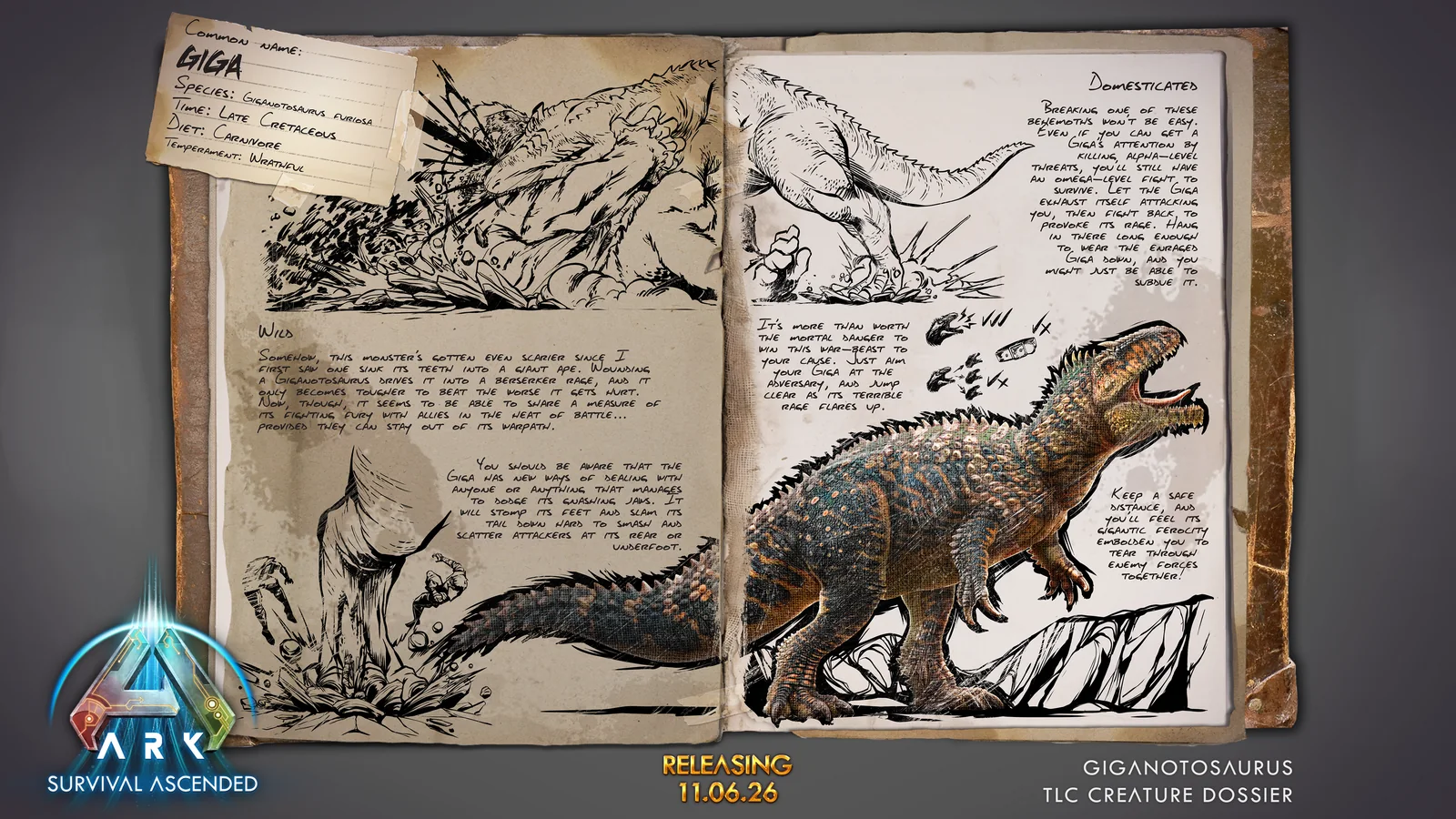 Dino Dossier FR : Giganotosaurus